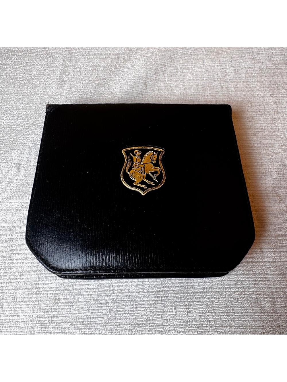 Vintage Gillette Men’s Grooming Travel Kit Black Zip Case Shaving Vanity Set - Picture 2 of 10